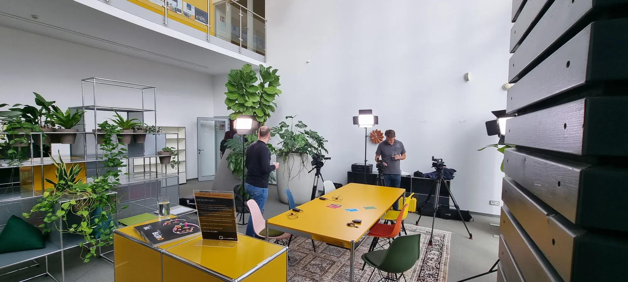 Videodreh Berufspower-TV